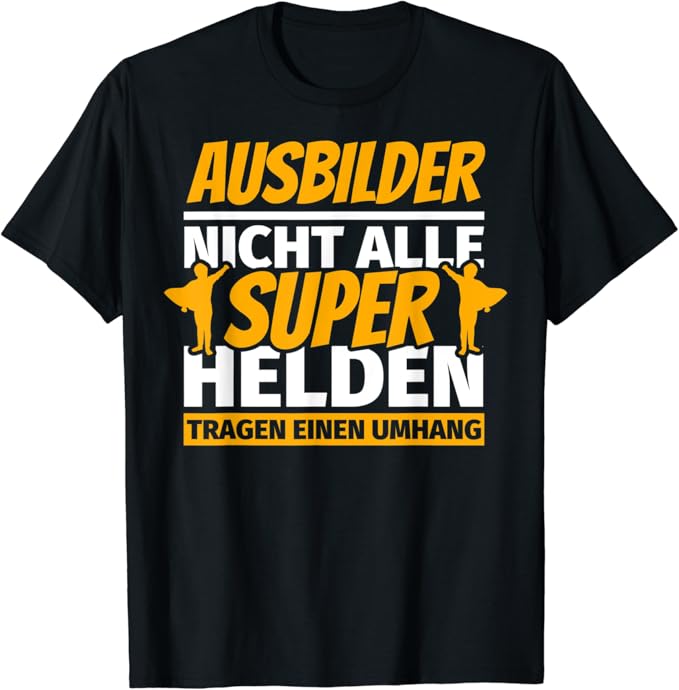 Ausbilder lustig Geschenk TShirt Amazon.de Fashion